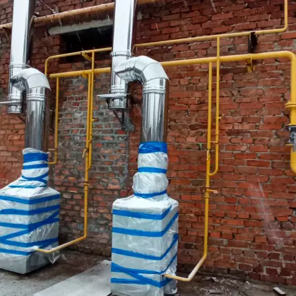 Проведение работ по газоснабжению нежилых зданий.  г. Ростов-на-Дону, ул. Курская